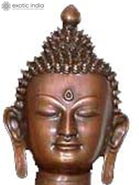 36" Tibetan Buddhist God Large Size  Buddha Who Grants Succor From Both Spiritual and Physical Sickness In Brass | Handmade | Made In India