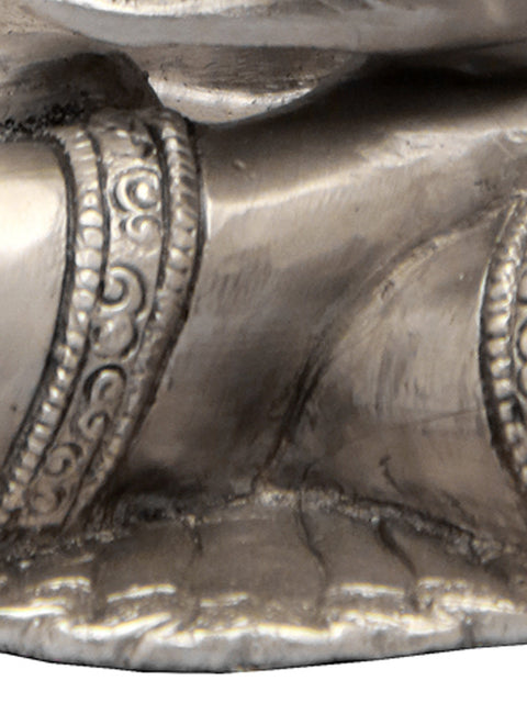 11" Lord Buddha Preaching His Dharma In Brass | Handmade | Made In India