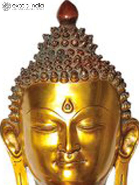 36" Large Size Gautam Buddha Preaching His Dharma In Brass | Handmade | Made In India