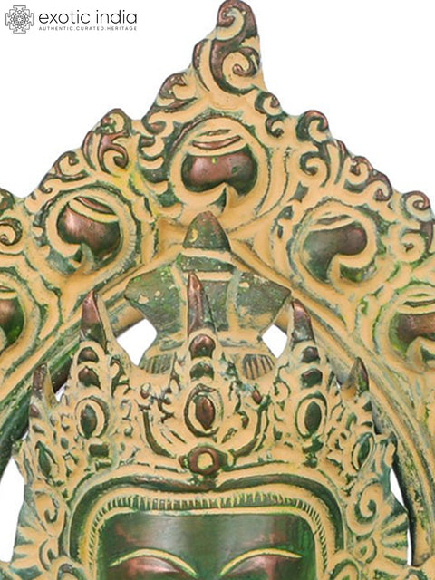 11" Maitreya Buddha Brass Sculpture – Tibetan Buddhist Future Buddha | Handmade in India