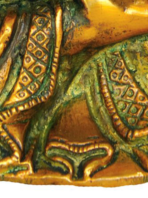 7" Buddha, Generous With Blessings In Brass | Handmade | Made In India