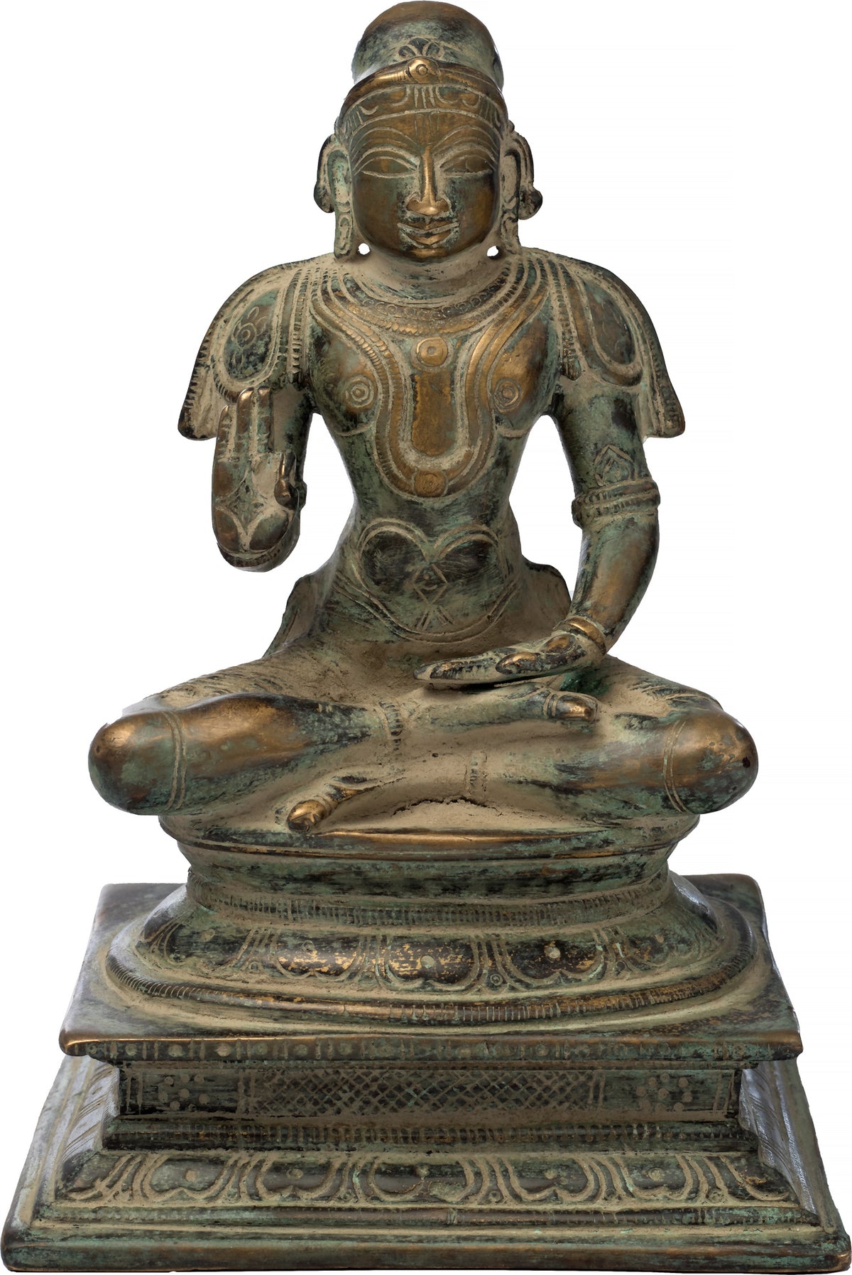 8" Shaivite Saint In Brass | Handmade | Made In India