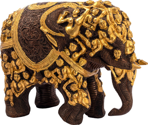 Elephant Made of Lady Figures (Nari Kunjar)