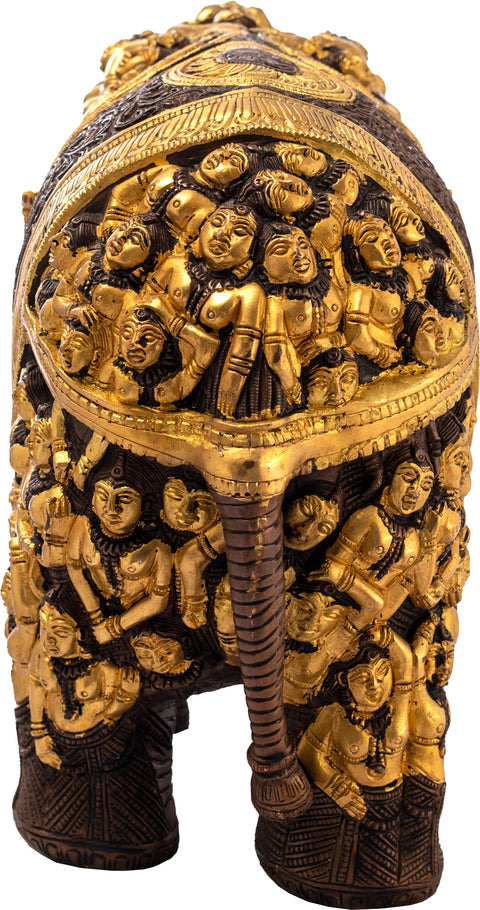 Elephant Made of Lady Figures (Nari Kunjar)
