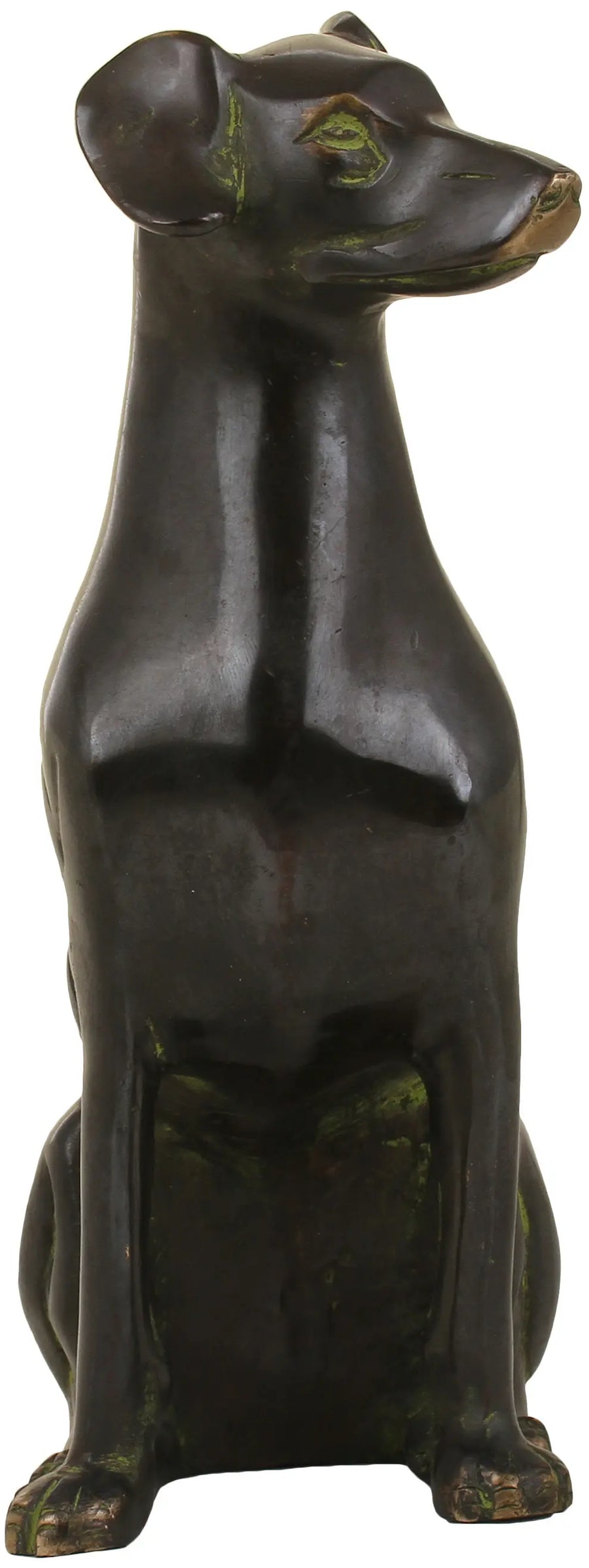 8" Dog Statue Brass Handmade Home Decor