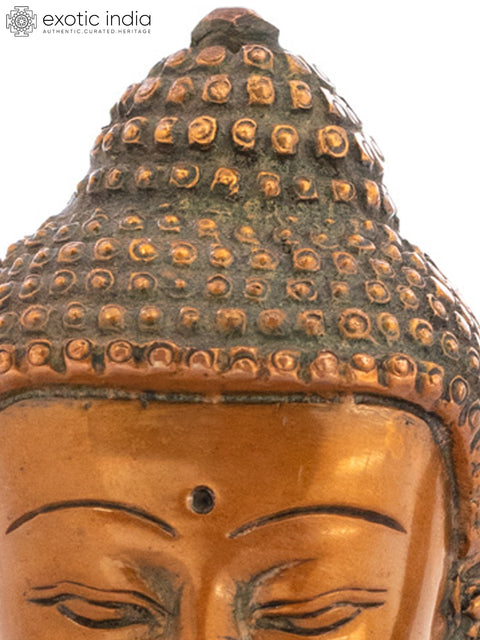 8" The Medicine Buddha (Tibetan Buddhist Deity) In Brass | Handmade | Made In India