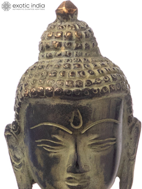15" Standing Buddha (Tibetan Buddhist Deity) In Brass | Handmade | Made In India
