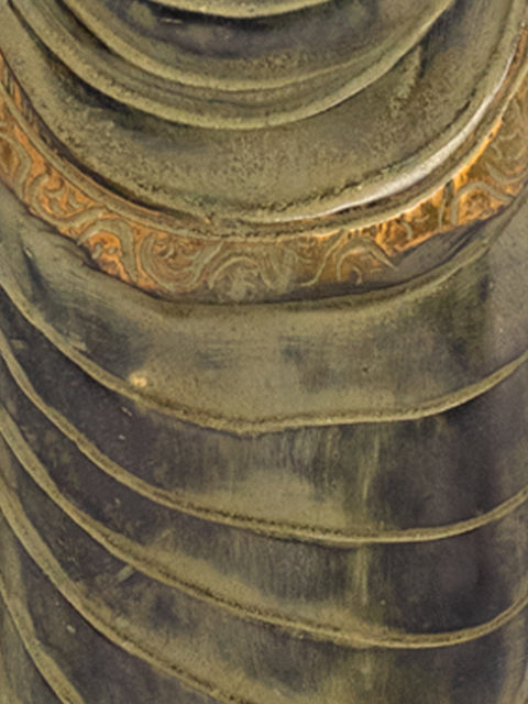 15" Standing Buddha (Tibetan Buddhist Deity) In Brass | Handmade | Made In India