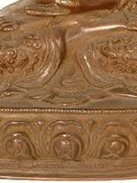Blessing Buddha In Brass | Handmade | Made In India