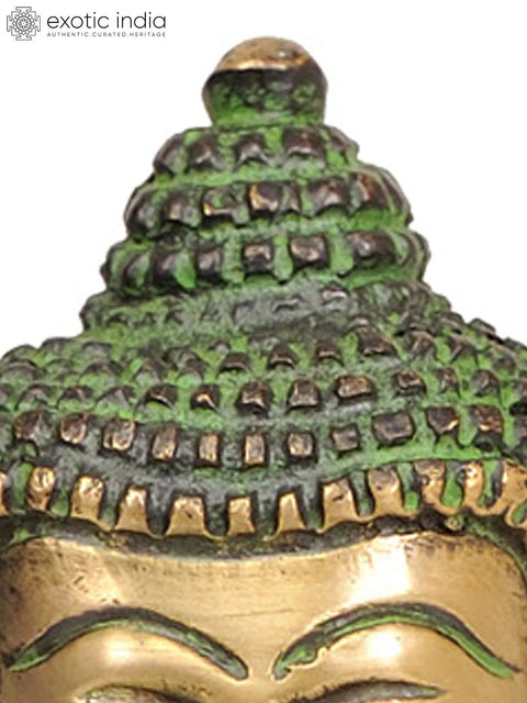 Blessing Buddha In Brass | Handmade | Made In India