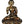 13" Monotone Buddha Preaching His Disciples In Brass | Handmade | Made In India