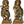 24" Radha-Krishna, Enamoured Of Each Other In Brass | Handmade | Made In India