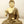 23" Superfine The Stately Buddha In Dual-tone Finish In Brass | Handmade