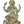 10" Twin-hued Ardhanarishvara In Brass | Handmade | Made In India