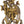 25" Gopis At Krishna's Feet, His Baal-lila On The Pedestal In Brass | Handmade | Made In India