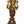 36" Standing Ganesha, Stately And Resplendent In Brass | Handmade | Made In India