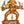 27" Ashtabhujadhari Yuddha Ganesha In Brass | Handmade | Made In India