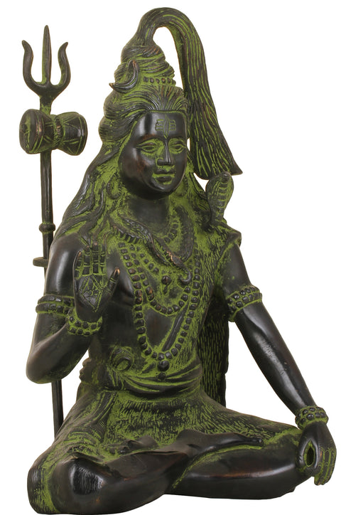 12" Bhagawan Shiva In Brass | Handmade | Made In India