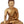 10" Brass Bhumisparsha Buddha Statue in Intrinsic Carved Robe | Handmade | Made in India