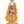 11" Standing Buddha, His Hands In Abhay Mudra, Auspicious Motifs On His Robes In Brass | Handmade | Made In India