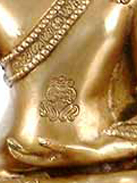 13" The Dazzling Medicine Buddha Heals You In Brass | Handmade | Made In India