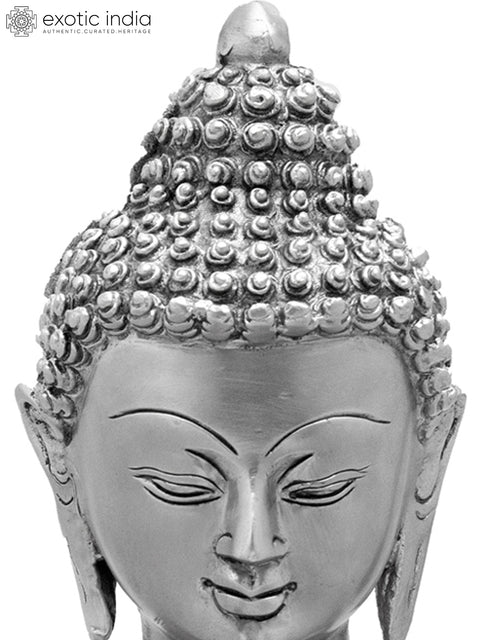 14" Lord Buddha Interpreting His Dharma | Handmade Brass Sculpture