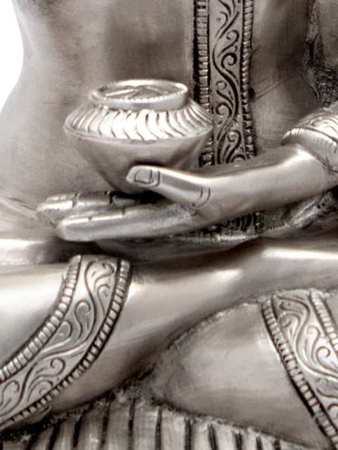 12" Preaching Buddha (Tibetan Buddhist Deity) In Brass | Handmade | Made In India