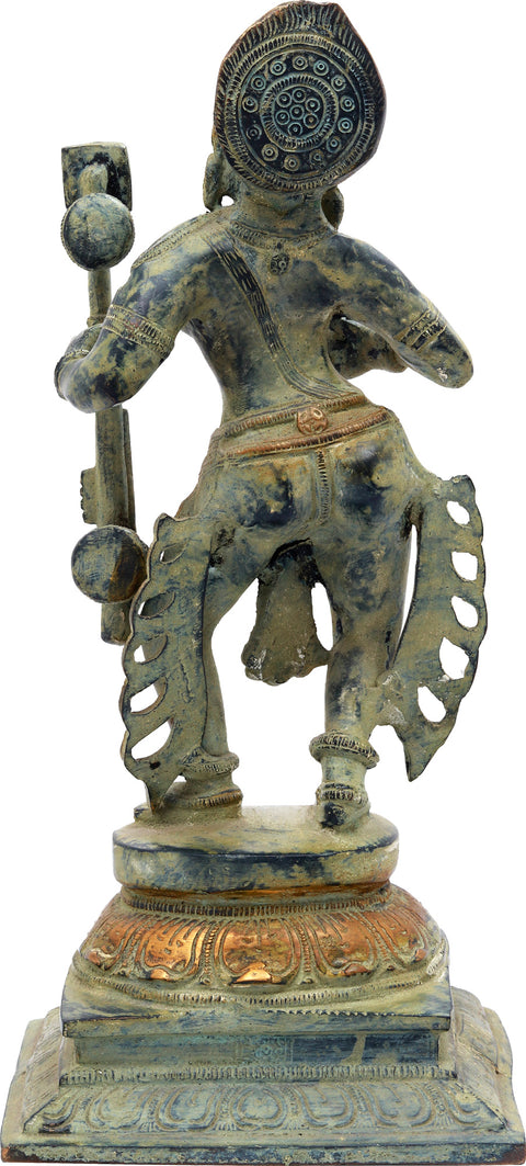 11" Apsara - Who Enchants Everyone With Her Music In Brass | Handmade | Made In India