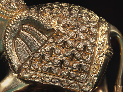 Elephant with Upraised Trunk (Auspicious According to Vastu)