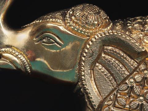 Elephant with Upraised Trunk (Auspicious According to Vastu)