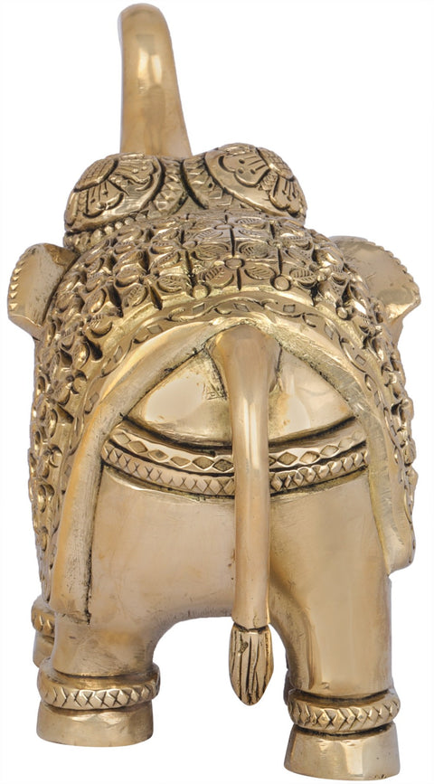 Elephant with Upraised Trunk (Auspicious According to Vastu)
