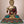 16" Brass Gautam Buddha Preaching His Dharma with Inlay Work | Handmade