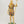 18" Brass Standing Shiva with Inlay Work | Handmade