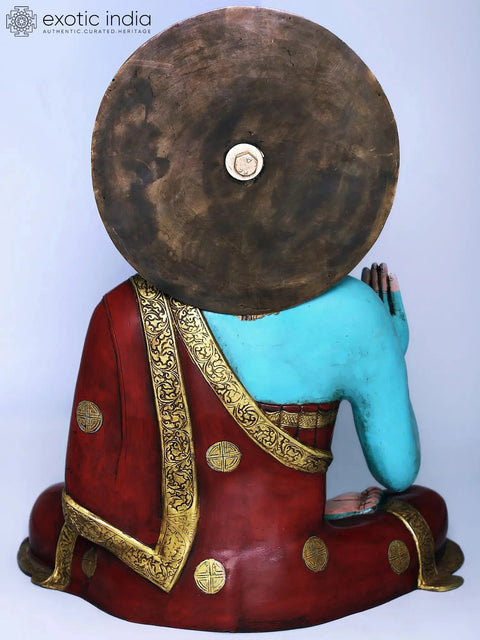Brass Gautama Buddha In Abhaya Mudra