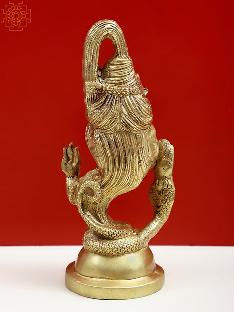 10" Brass Decorative Blessing Shiva