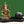 7" Brass Lord Ganesha with Candle on Wooden Base