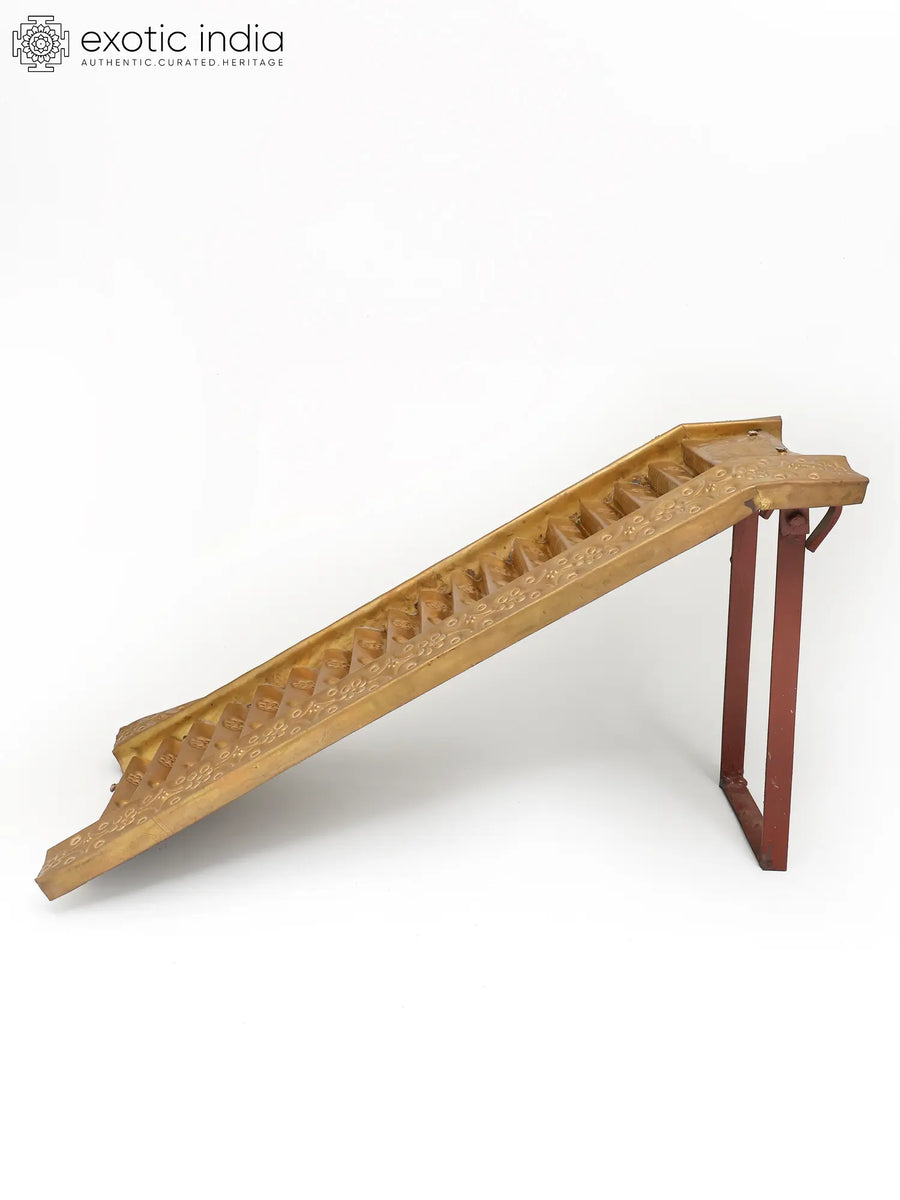 Brass Sabarimala Ayyappan Temple Steps Handmade Sculpture