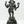 17" Lissome Standing Ganesha In Brass
