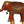 Superbly Decorated Elephant with Upraised Trunk - Large Size