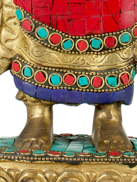 15" Standing Buddha - Tibetan Buddhist In Brass | Handmade | Made In India