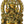 18" Ganesha On A Lotus Throne, His Aureole Composed Of Marching Mice In Brass | Handmade | Made In India