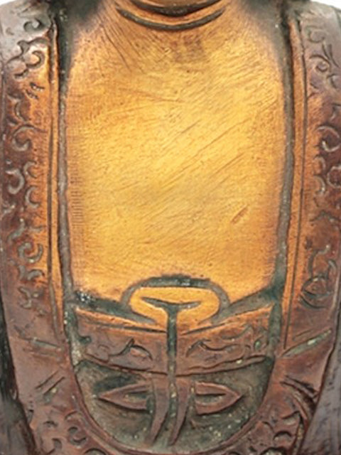 8" Buddhist Lord Buddha Statue in Dhyana Mudra (Meditation) | Handmade Brass Idol | Made in India