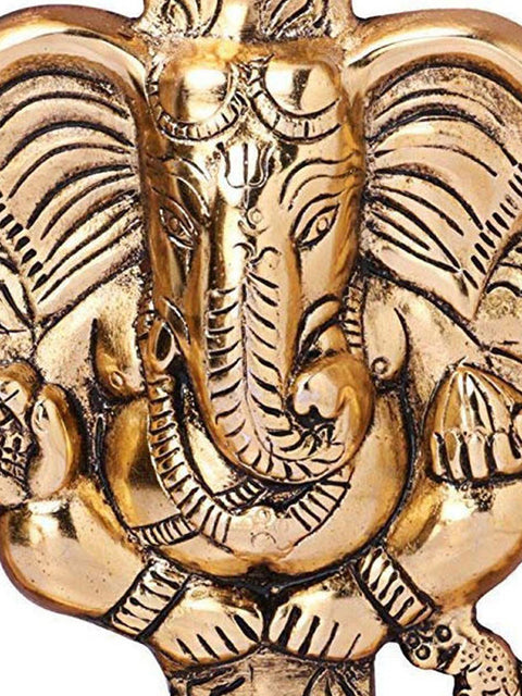 Swastik Wall Hanging with Lord Ganesha and Om (Aum)