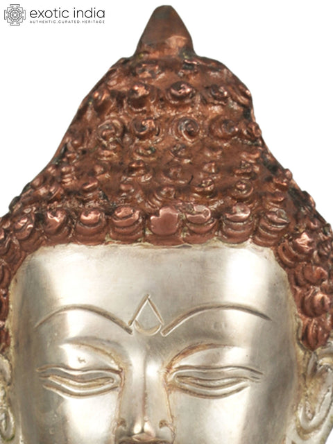 10" Lord Buddha In Abhaya Mudra - Tibetan Buddhist In Brass | Handmade | Made In India