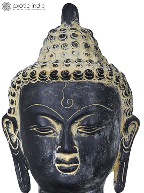 13" The Indomitable Bhaishajyaguru in Brass | Handmade Medicine Buddha Idol