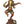 8" Dancing Ganesha Brass Sculpture | Handmade | Made in India
