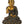 12" Tibetan Buddhist Deity Preaching Buddha Wearing a Carved Robe In Brass | Handmade | Made In India