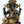 22" Chaturbhuja Relaxing Ganesha Idol Seated on a Chowki with Cushion | Handmade Brass Statue