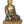 8" Lord Buddha in Bhumisparsha Mudra | Handmade Brass Inlay Statue | Made in India