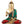 15" Tibetan Blessing Buddha with Inlay In Brass | Handmade | Made In India